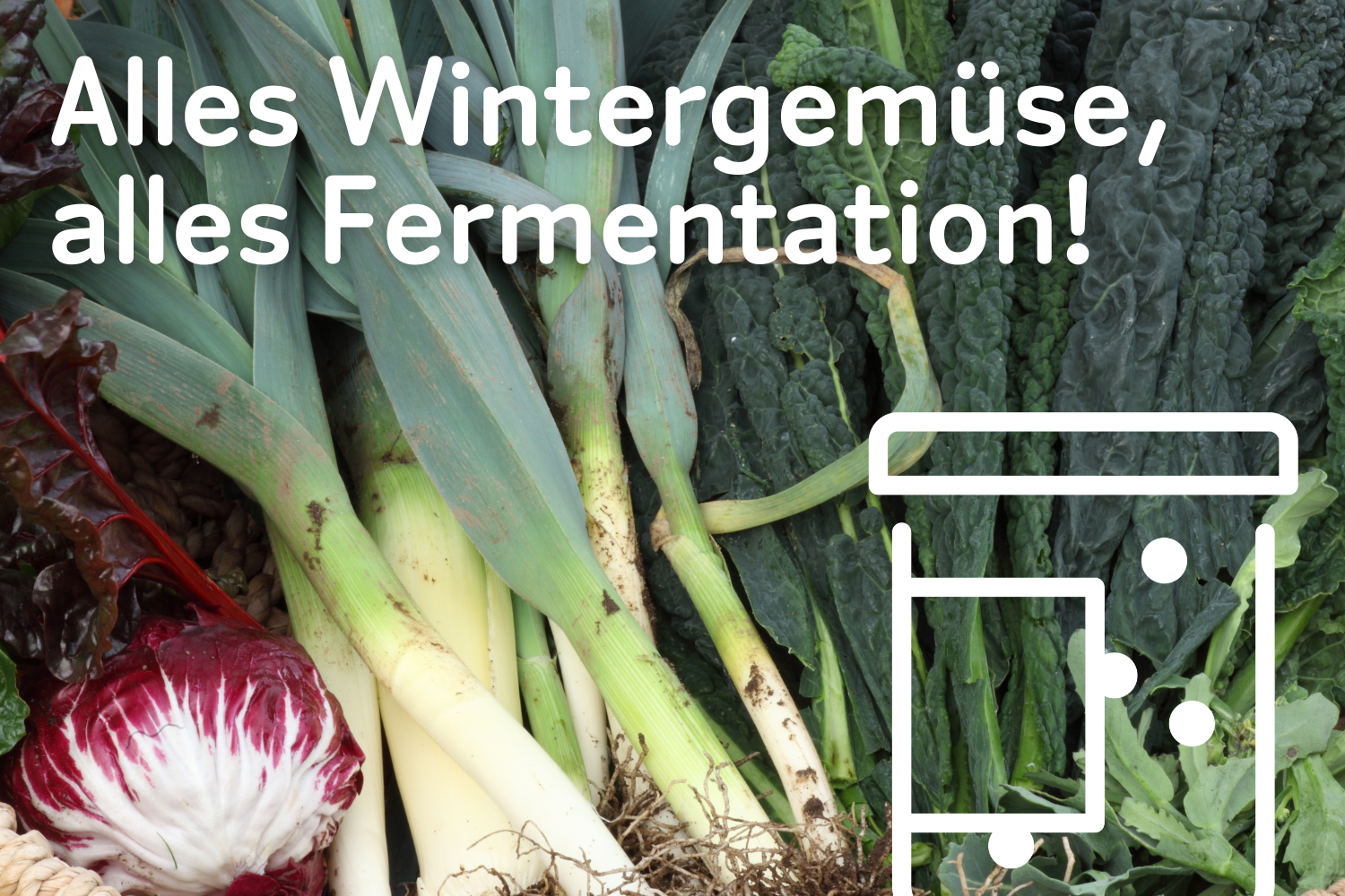 Alles Wintergemüse, alles Fermentation