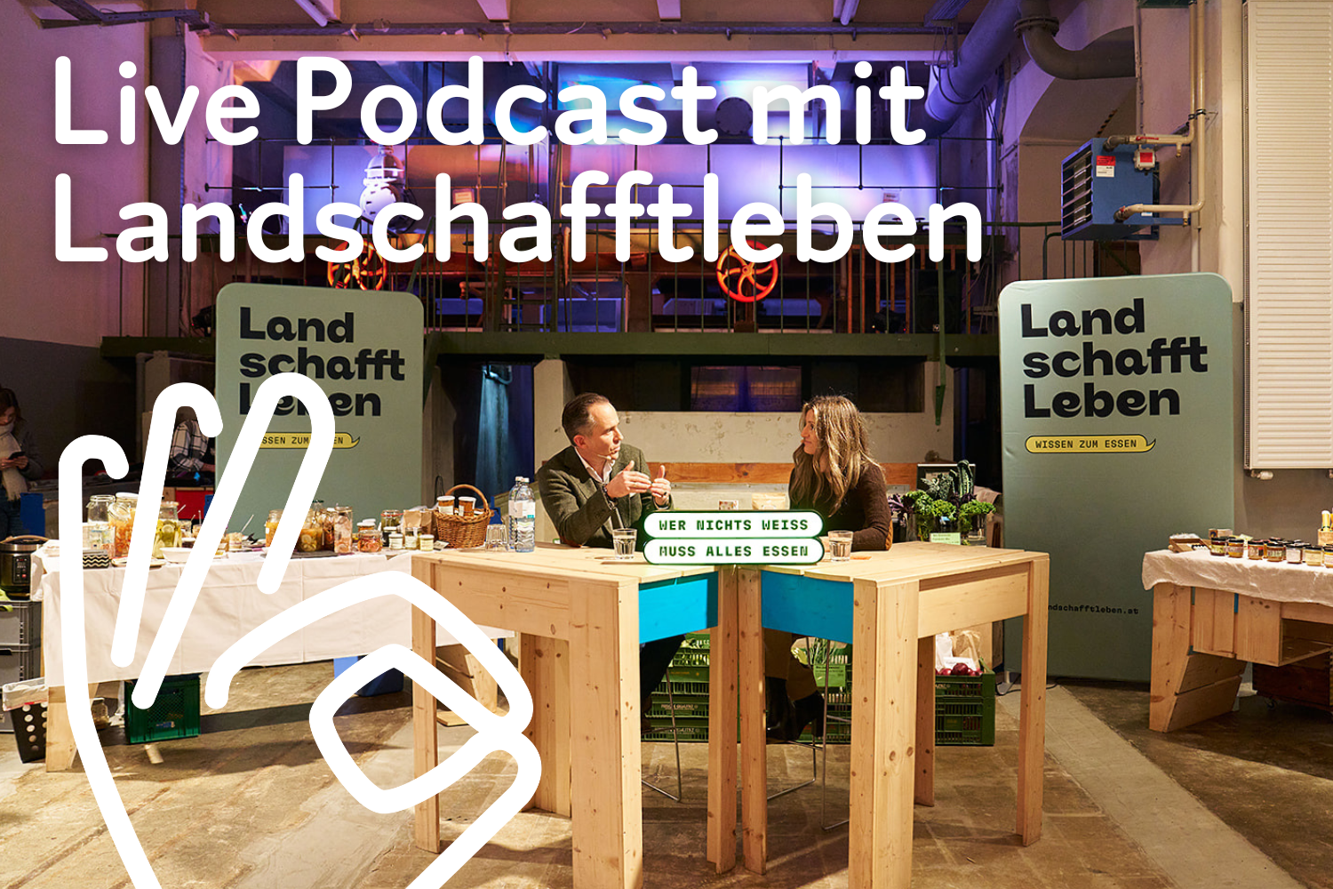 Live Podcast mit Landschaftleben