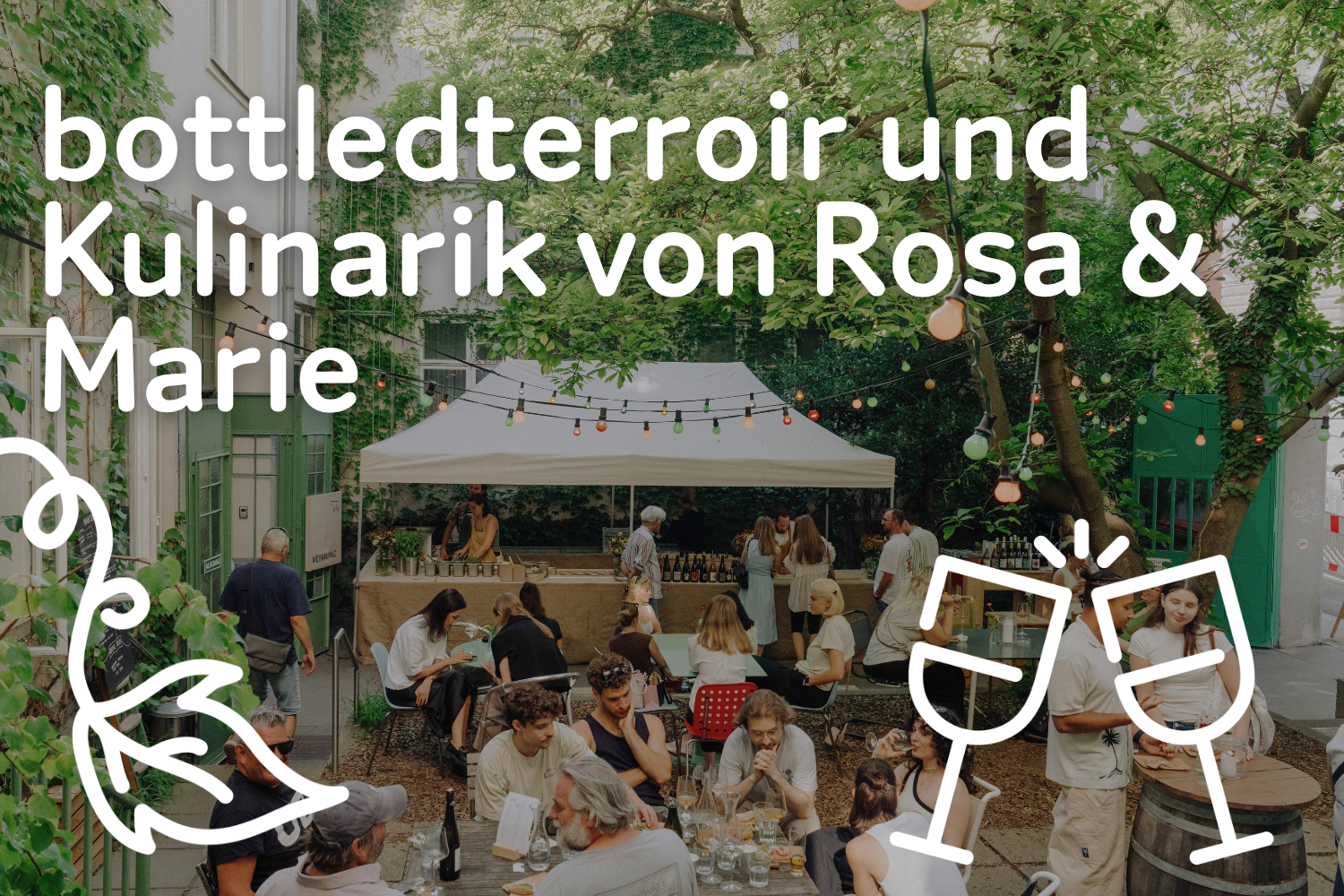 Stadtheuriger: bottledterroir und Kulinarik von Rosa & Marie