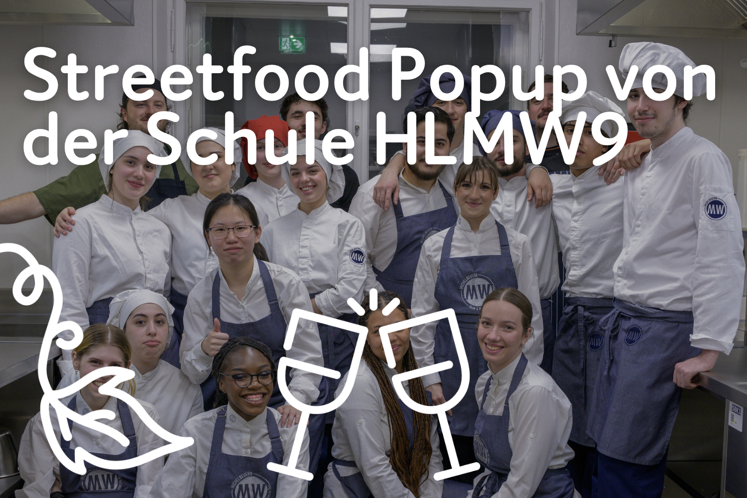 Stadtheuriger: Streetfood Popup von der Schule HLMW9